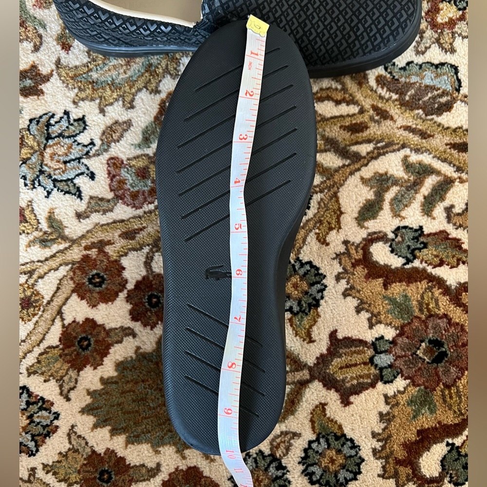 Lacoste Black Slip-On Shoes – Size EU 37.5 / US 6.5 (Fits Like US 7) - Picture 13 of 13